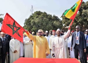 HM the King, Guinean President Kick Off Construction Works of New Mosque in Conakry