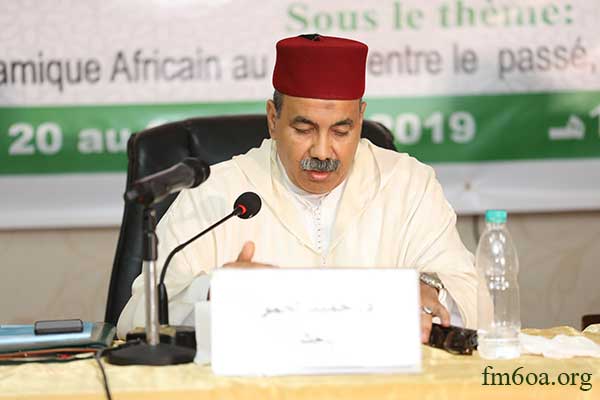 Dr. Hamid Lahmar, coordinator of the Committee for the Revival of African Islamic Heritage of the Mohammed VI Foundation of African Oulema