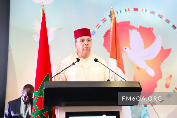 Address of the Secretary General of the Mohammed VI Foundation of African Oulema during the symposium on "The Eternal Message of Religions" in Abidjan