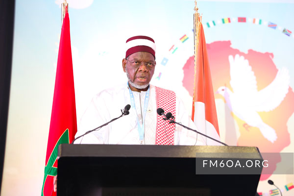 Discours du CHEICKOUL-AÏMA Ousmane DIAKITE président du Conseil Supérieur des Imâms, des Mosquées et des Affaires Islamiques en Côte d’Ivoire (COSIM)