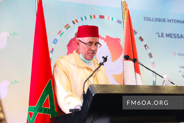 Address by the Secretary-General of the Higher Oulema Council, His Excellency Dr. Mohamed Yessef, at the International Symposium on Religious Dialogue, delivered on his behalf by Dr. Said Chabar, President of the Local Oulema Council of Beni Mellal, Kingdom of Morocco