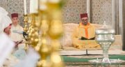 أمير المؤمنين يترأس بمسجد حسان بالرباط حفلا دينيا إحياء لليلة المولد النبوي الشريف