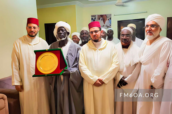 وفد المؤسسة إلى السودان يحظى باستقبالات وزيارات ود ومجاملة لشخصيات دينية فاعلة في السودان