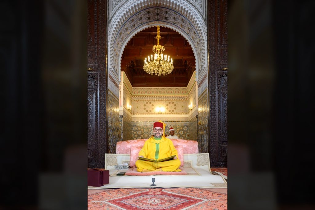 أمير المؤمنين صاحب الجلالة الملك محمد السادس، نصره الله، يترأس الدرس الأول من سلسلة الدروس الحسنية الرمضانية 1444