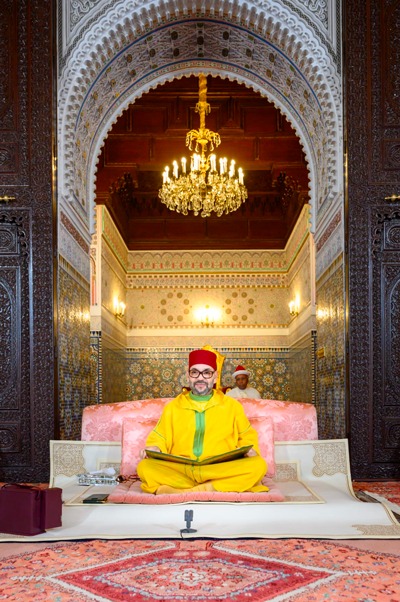 Amir Al Mouminine, His Majesty King Mohammed VI, may God glorify him,