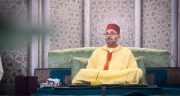 أمير المؤمنين  صاحب الجلالة الملك محمد السادس، نصره الله، يترأس حفلا دينيا إحياء لليلة المولد النبوي الشريف بمسجد حسان بالرباط