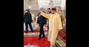 أمير المؤمنين صاحب الجلالة الملك محمد السادس يؤدي صلاة الجمعة بمسجد حسان بالرباط