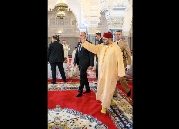 His Majesty King Mohammed VI, Commander of the Faithful, may ALLAH assist Him