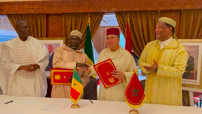 Sénégal: Signature d'une Convention cadre de partenariat avec la Fondation Mohammed VI des Ouléma Africains pour la gestion et l'aménagement de la Grande Mosquée de Dakar