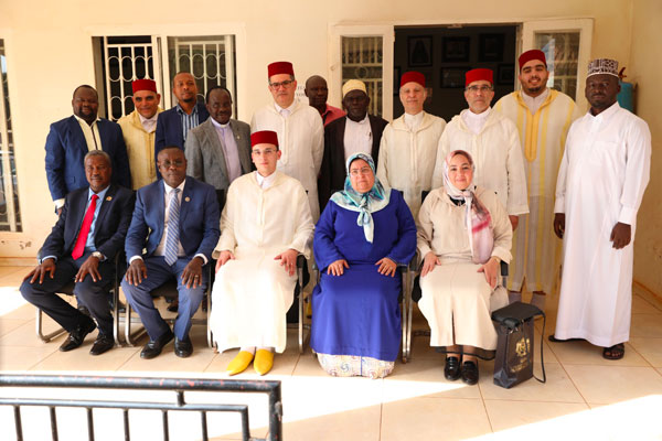 visite de courtoisie d'une délégation de la Fondation Mohammed VI des Ouléma africains au Secrétaire Général du Conseil interreligieux ougandais