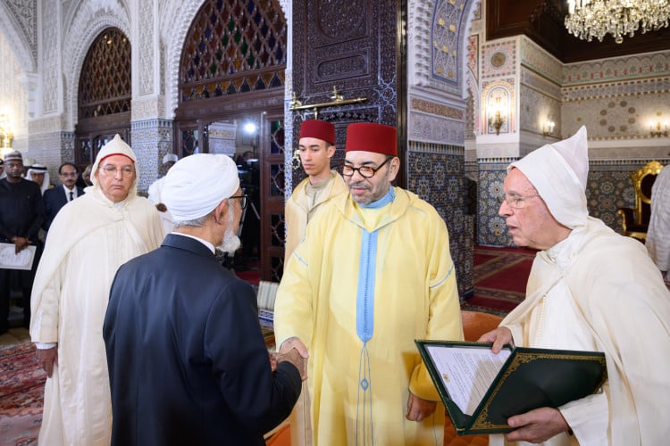 SM le Roi, Amir Al Mouminine, préside la deuxième causerie religieuse du mois sacré de Ramadan 1445 H
