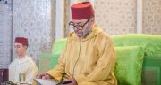 أمير المؤمنين يترأس بمسجد حسان بالرباط حفلا دينيا إحياء لليلة المولد النبوي الشريف