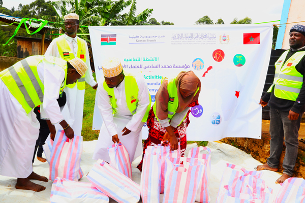 نيروبي: أزيد من 240 أسرة و93 طفلا يستفيدون من أنشطة تضامنية لفرع مؤسسة محمد السادس للعلماء الأفارقة بكينيا